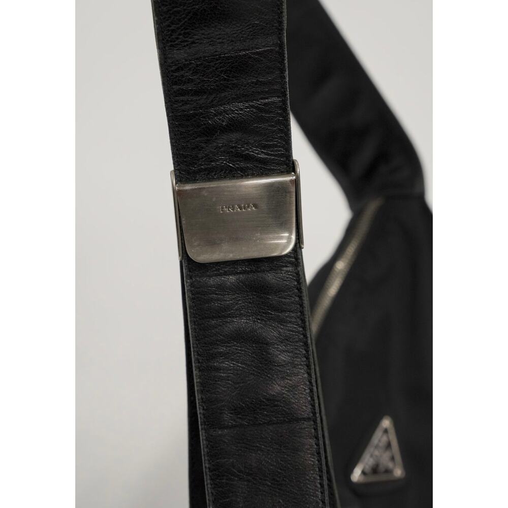 Prada Vintage Black Nylon Shoulder Bag - Picture 8 of 8